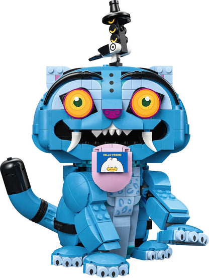 LEGO 72537 KPop Demon Hunters Derpy Tiger and Sussie Bird – Posable Character Building Set, 825 Pieces, Ages 9+