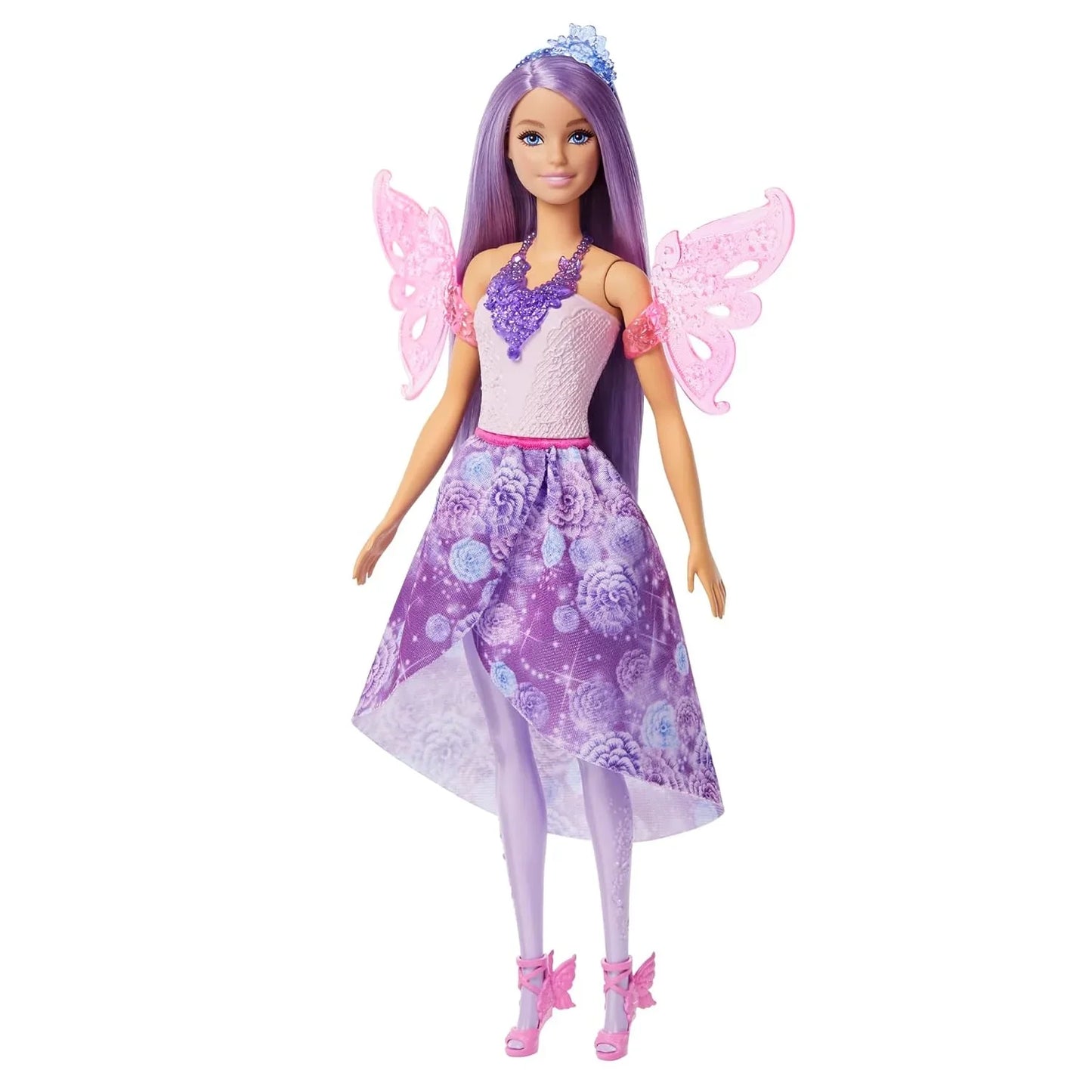 Barbie Doll with Clothes & Accessories | Fantasy Fashion Pack with Mermaid Tail, Fairy Wings, Shoes & Jewelry for 10+ Looks