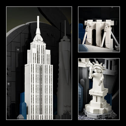 Lego 21066 Architecture New York Big Apple City Building Interior Stylish Toy Birthday Present Block Men Women
