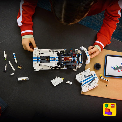 LEGO 42234  Technic Dodge Viper GTS-R Sports Car – 805-Piece Racing Car Kit, Ages 10+