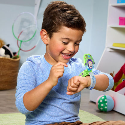 VTech Disney Pixar Toy Story 5 Buzz Lightyear Learning Watch | Interactive Educational Kids Watch with Games, Clock, Timer & Buzz Lightyear Voice