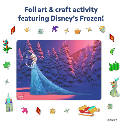 Skillmatics Paper Art & Craft Activity - Foil Fun Disney Frozen, Mess-Free Art for Kids, Craft Kits, DIY Creative Activity, Gifts for Girls & Boys Ages 4, 5, 6, 7, 8, 9, Multicolor