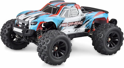MJX Hyper Go 1:16 Scale 4WD Brushless RC Monster Truck | 2852 Brushless Motor, 45A ESC, 2.2kg Servo, 2.4GHz Ready-to-Run High-Speed Off-Road Remote Control Car