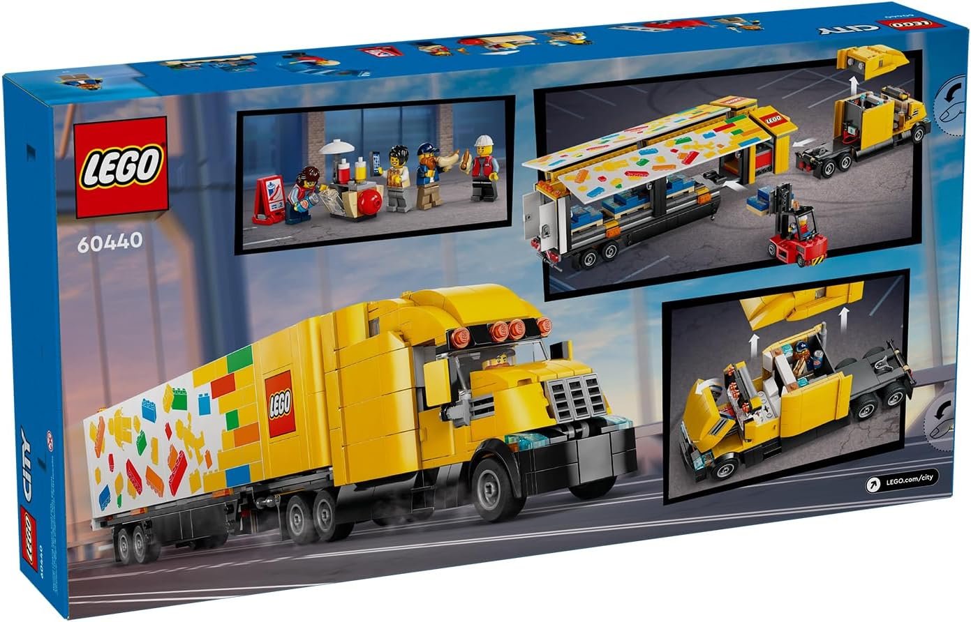 LEGO Yellow Delivery Truck 60440