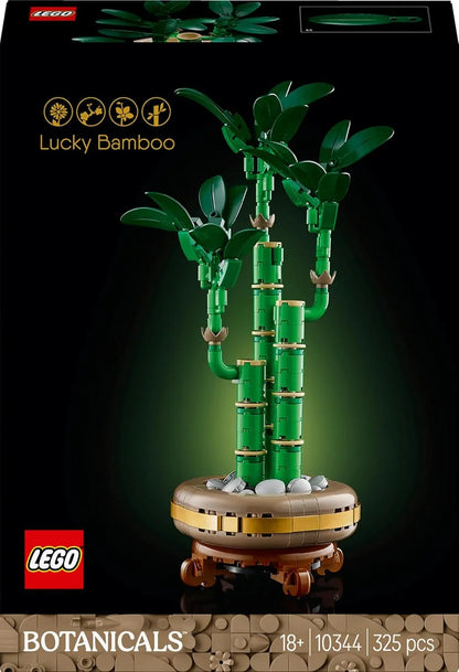 LEGO 10344 Botanicals Lucky Bamboo Artificial Plant Set (325 Pieces)