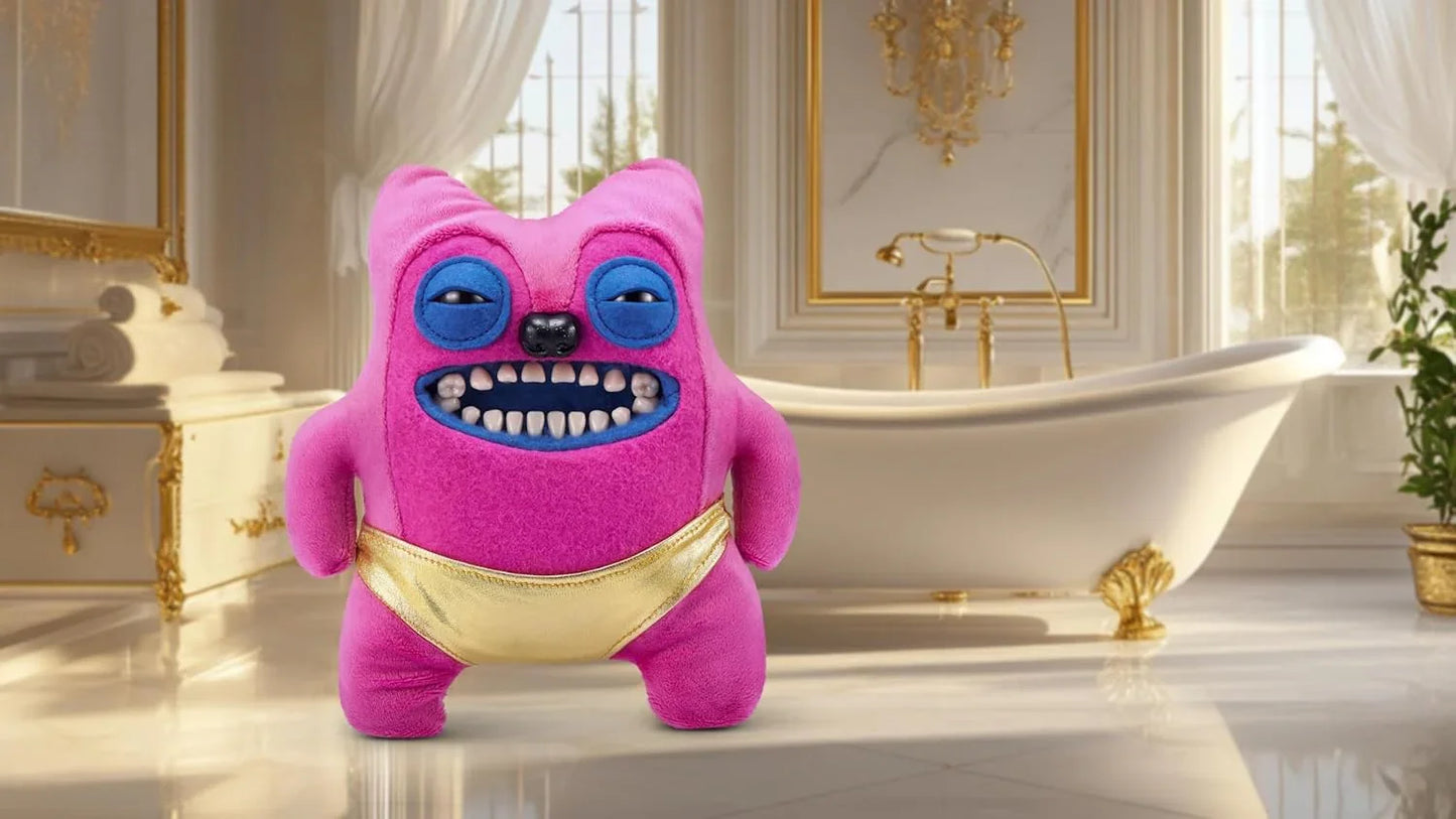 Gold Fuggs by ZURU Funny Ugly Monster, Plush, Collectible, Toy (Greedy Grinner - Pants) - Jaiman Toys