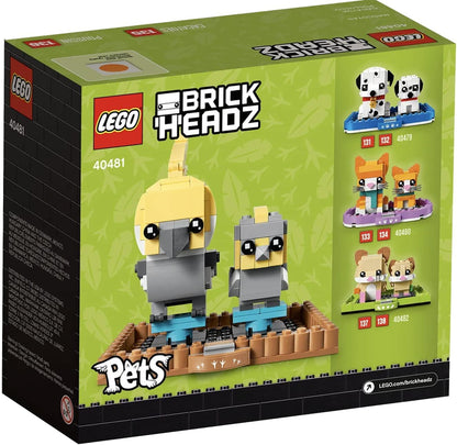 Lego BrickHeadz Pets Cockatiel 40481 Bird (219 Pieces)