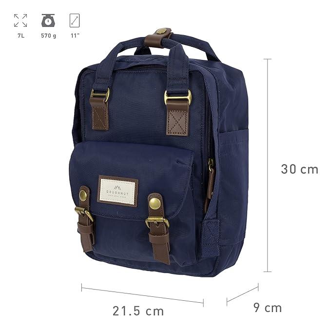 Doughnut Macaroon Mini Pastel Series Backpack – 7L Lightweight Water-Repellent Daypack for Women & Girls - Jaiman Toys