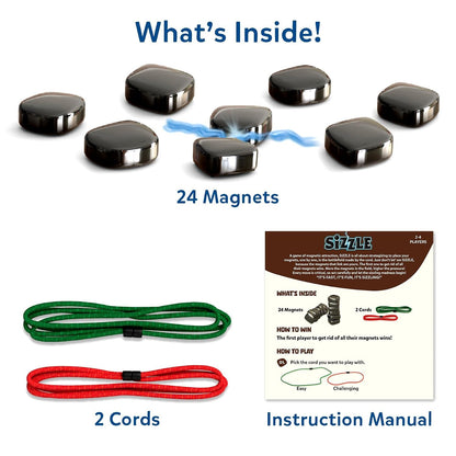 Skillmatics Classics Sizzle Magnetic Strategy Game – 2–4 Players, Two Difficulty Levels