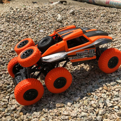 4WD Monster Off-Roader RC Stunt Car 1:20 – 2.4GHz Remote Control Off-Road Truck with Big Wheels (Rechargeable, 6+ Years)