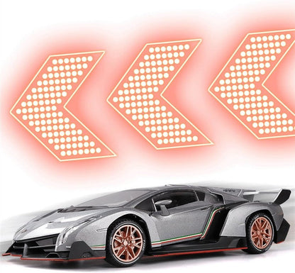 HQT 1:22 Scale Die-Cast Supercar Model – Premium Collectible Edition (Light & Sound | Pull Back Action)