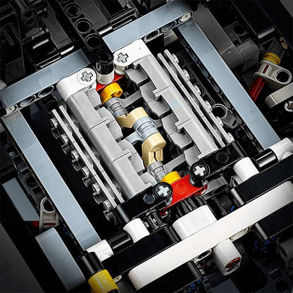 LEGO Technic Porsche 911 RSR 42096-Construction Kit (1580 Pcs) from LEGO ,Multicolor