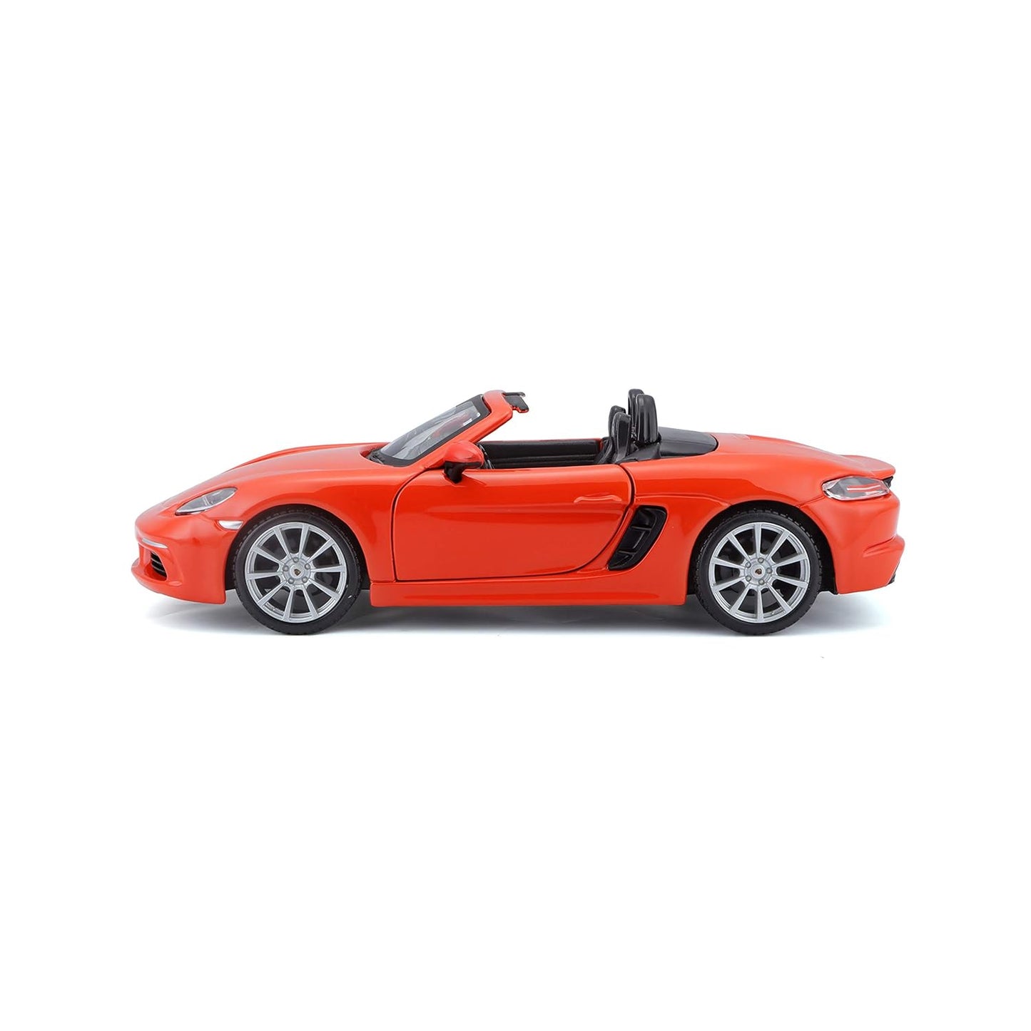 Bburago Die-Cast 1:24 Scale Porsche 718 Boxster Car (Orange)