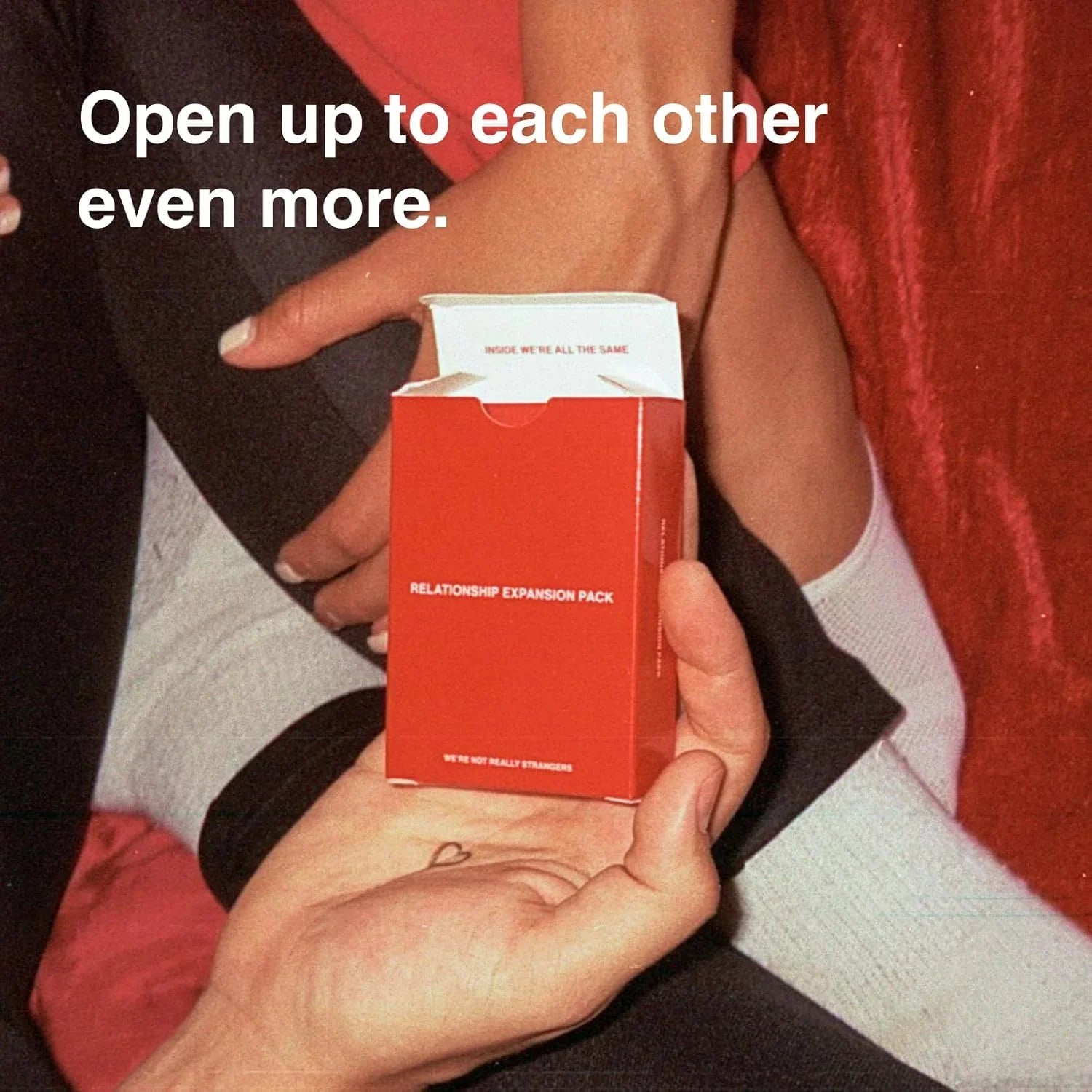 We’re Not Really Strangers Expansion Pack – Add-On Card Deck for Deeper Conversations - Jaiman Toys