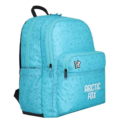 Arctic Fox Cuba Black 21 Liters Lightweight Stylish School, College & Casual Backpack for Daily Use