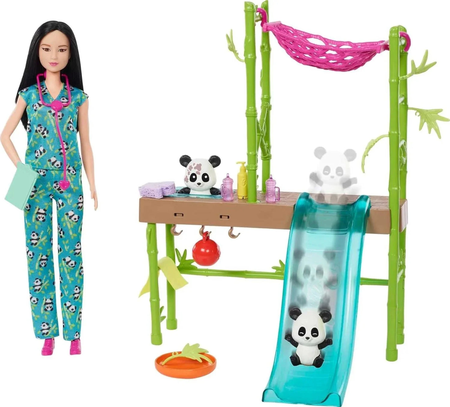 Barbie Doll (Panda Care & Rescue Set) - Jaiman Toys