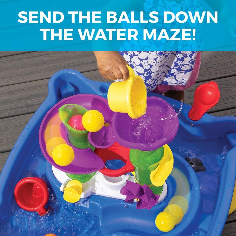 Step2 Rise & Fall Water & Ball Table – Kids’ Outdoor Water Playset - Jaiman Toys