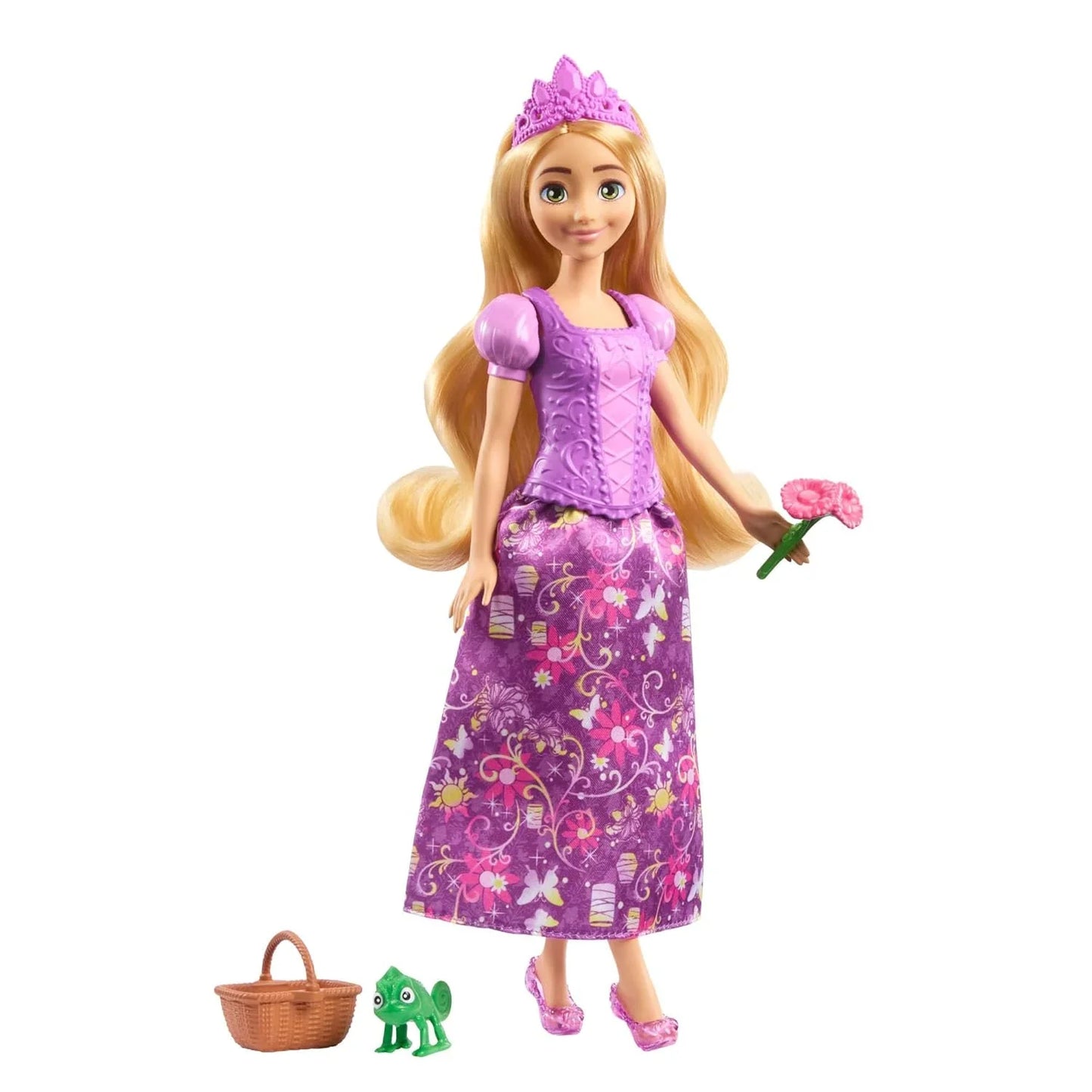 Disney Princess 2-in-1 Stories Rapunzel Fashion Doll with 2 Snap-On Bodices, 2 Skirts & 9 Accessories - Jaiman Toys