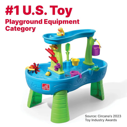 Step2 Rain Showers Splash Pond Water Table – Kids Water Play with Accessories - Jaiman Toys