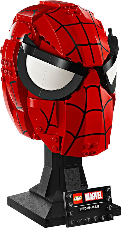 LEGO 76285 Marvel Spider-Man’s Mask Kit (487 Pieces)