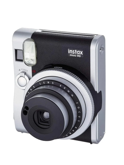 Fujifilm Instax Mini 90 Neo Classic Instant Film Camera – Retro Design - Black