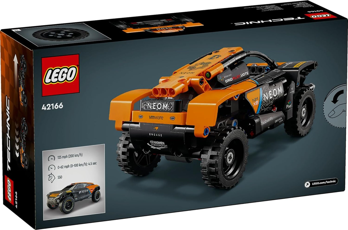 LEGO Technic NEOM McLaren Extreme E Race Car 42166 (252 Pieces)