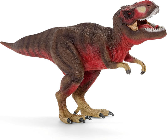 Schleich Dinosaurs - Red Tyrannosaurus Rex Dino Figurine - Kids 4+ | 72068 | Dinosaur Figurine, Realistic Animal Toys, Dino Figure for Boys and Girls, Screen-Free Imaginative Pretend Play
