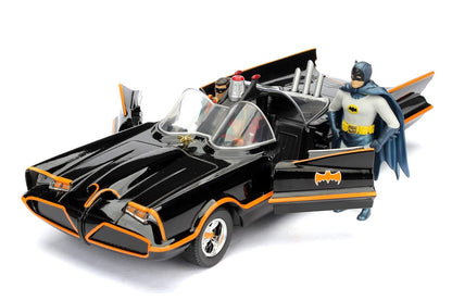Jada Batman 1966 Classic Batmobile 1:24 Die-Cast Model with Batman Figure