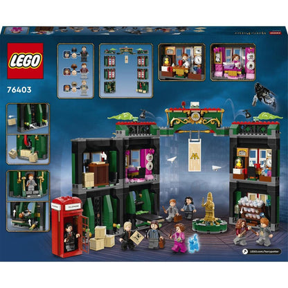 LEGO Harry Potter The Ministry of Magic 76403 Building Kit (990 Pieces)|Multicolor
