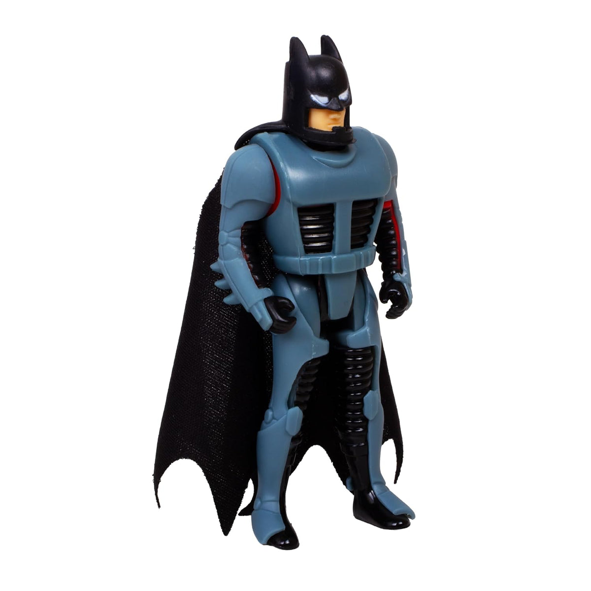 Funskool 1:12 Scale DC Classic Batmobile Collectible Toy Car with Manual Missile Launcher & Free 4-Inch Batman Action Figure for Kids Ages 4+ – Black