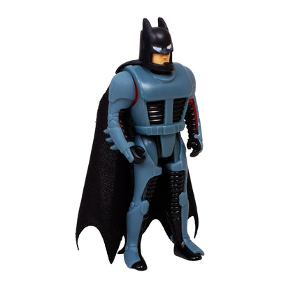 Funskool 1:12 Scale DC Classic Batmobile Collectible Toy Car with Manual Missile Launcher & Free 4-Inch Batman Action Figure for Kids Ages 4+ – Black