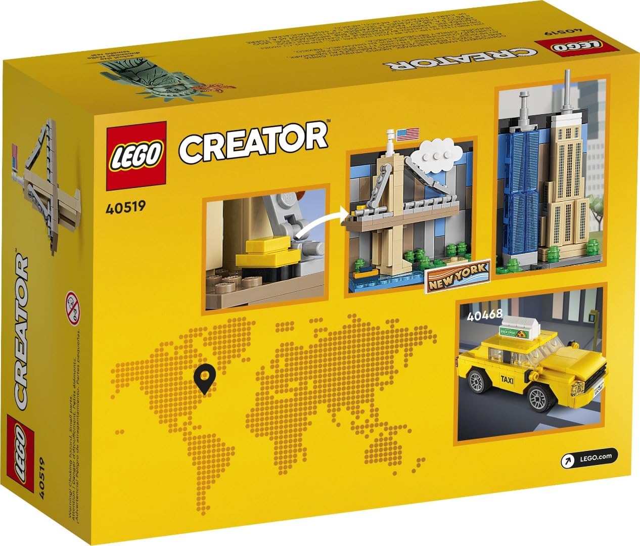LEGO New York Postcard - 40519 - 253 Pieces