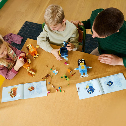 LEGO® Bluey Brick-Built Bluey Family 11217 Toy Set, 466 Pieces