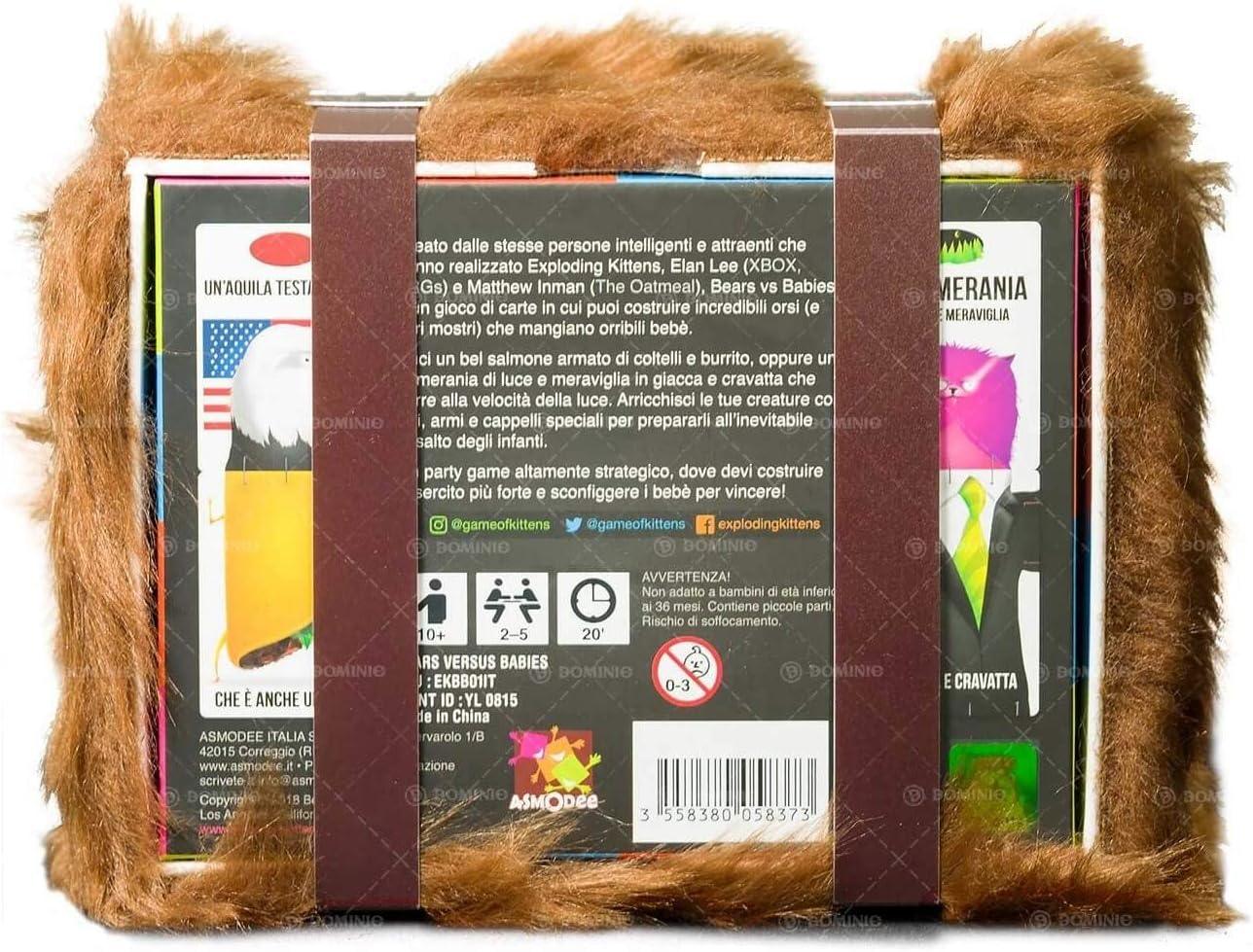 Bears vs Babies Card Game Pack – Funny Strategy Party Game for Adults & Families - Jaiman Toys