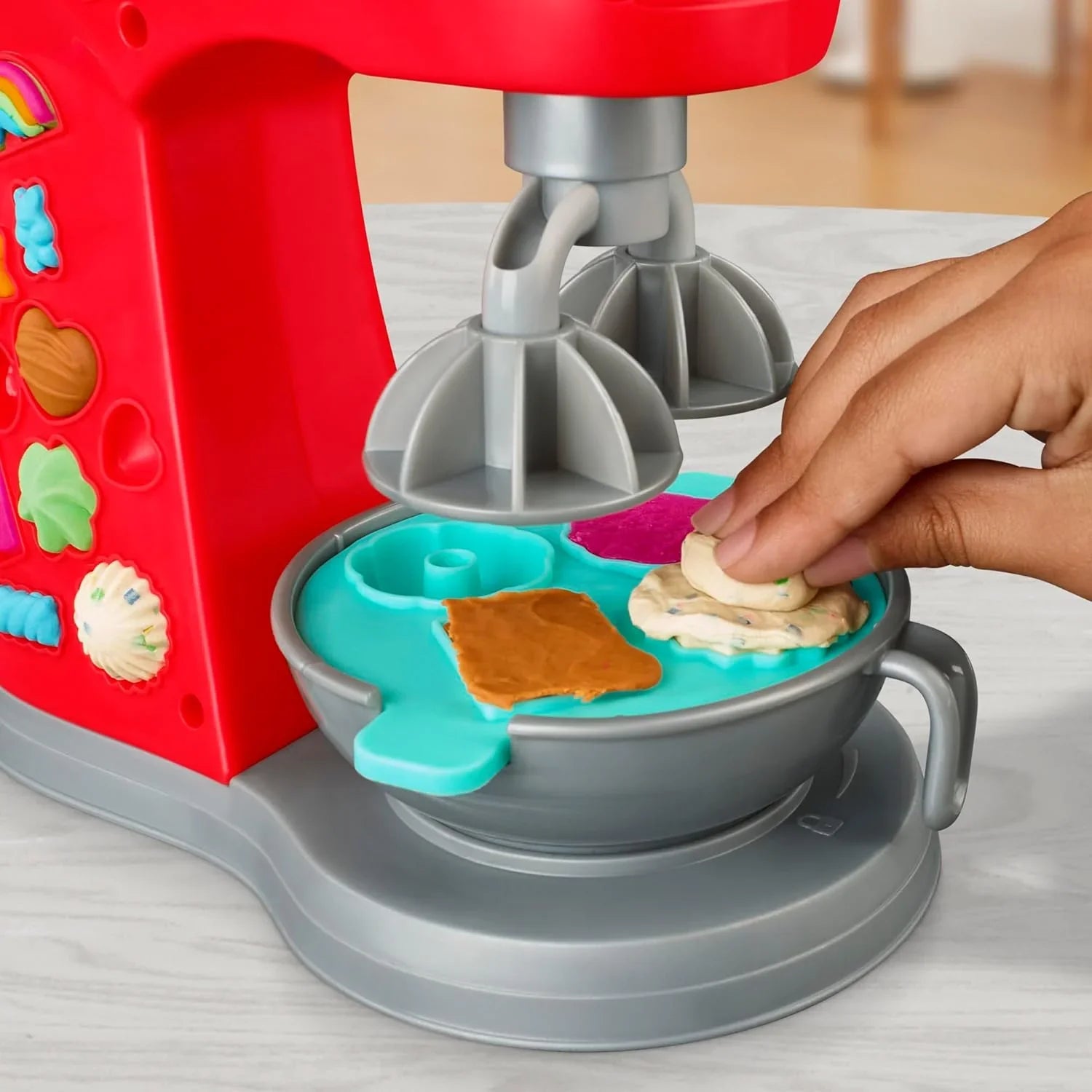 Play-Doh Kitchen Creations Magical Mixer Playset – Toy Mixer with Kitchen Accessories, Arts & Crafts Dough Set for Kids 3+ - Jaiman Toys