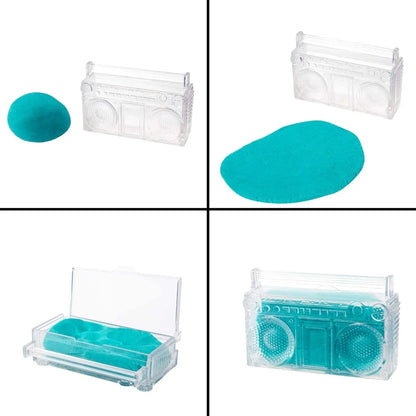 Barbie Color Reveal Totally Neon Fashions Doll with Blue-Streaked Brunette Hair & 25 Surprises – Color-Change Gift for Kids