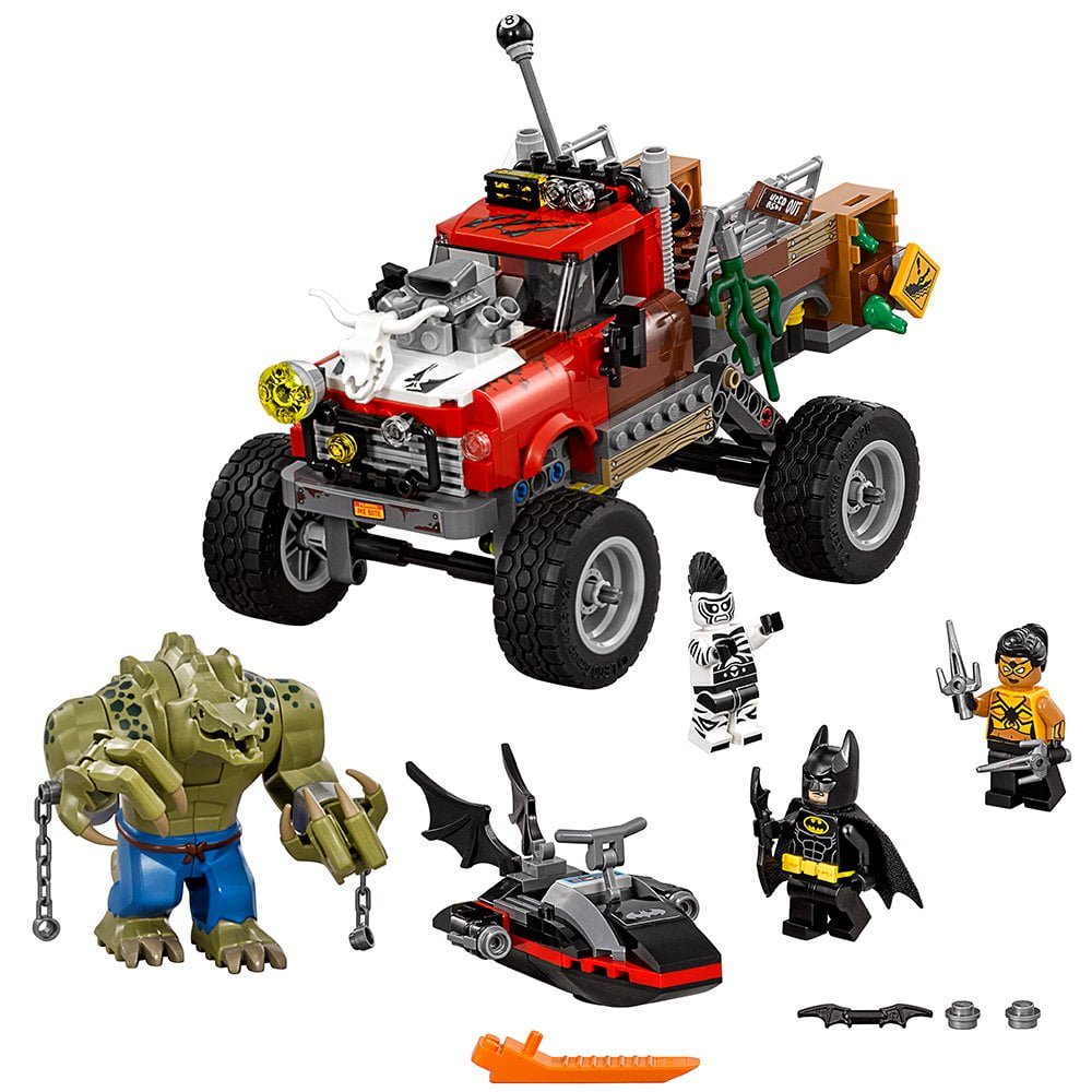 LEGO 70907! Batman Movie Killer Croc Tail-Gator For The Kids Age 14+ (460 Pieces)