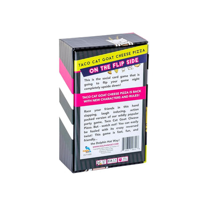 Taco Cat Goat Cheese Pizza On The Flip Side Standalone Expansion Set Board Game - Jaiman Toys