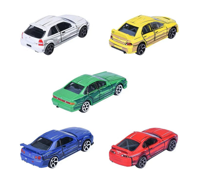 Majorette JDM Legends Die-Cast Car Set (5 Cars) | Japanese Performance Models | Metal Body | 3+ Years