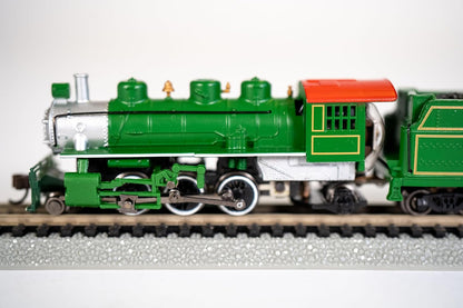 Bachmann Prairie 2-6-2 Steam Locomotive with Tender Southern N Scale