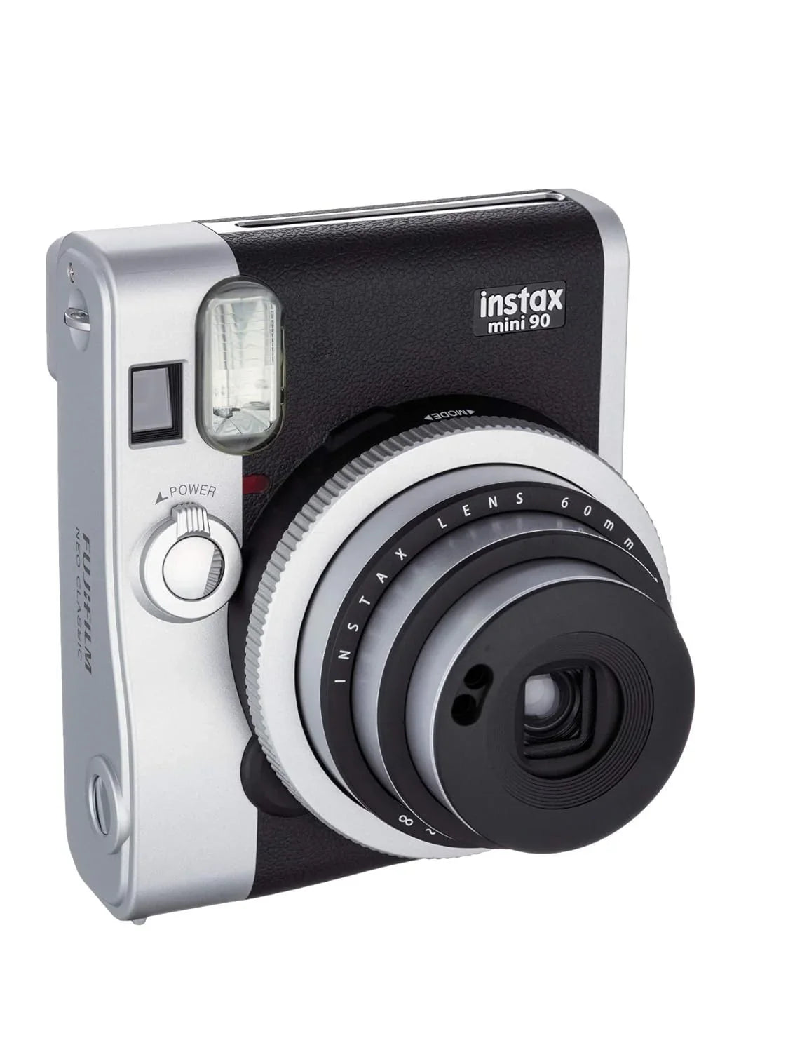 Fujifilm Instax Mini 90 Neo Classic Instant Film Camera – Retro Design - Black
