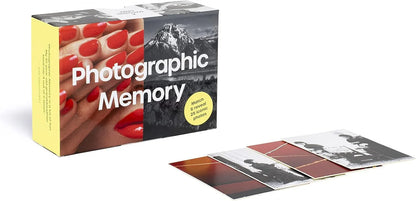 Photographic Memory: Match & Reveal 25 Iconic Photos – Laurence King Game - Jaiman Toys
