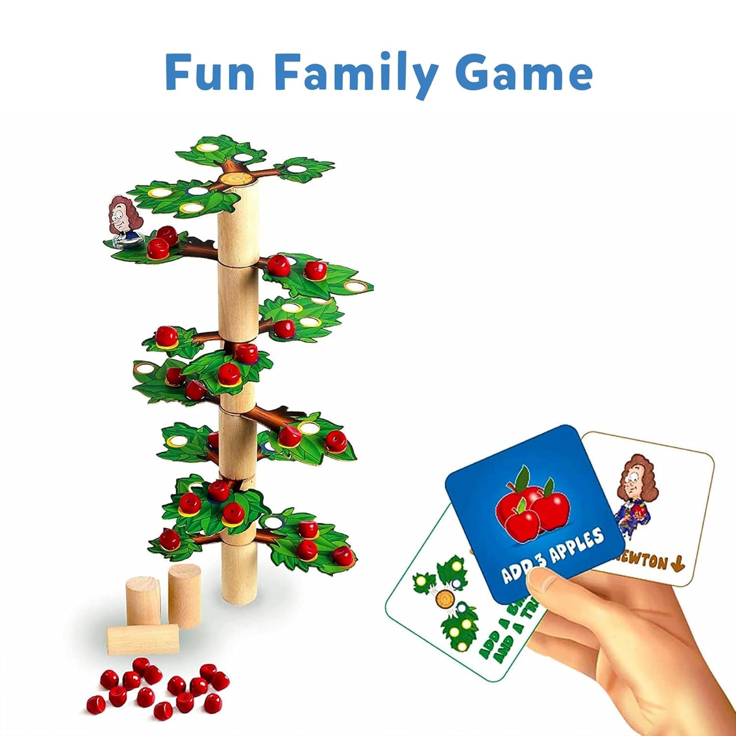 Skillmatics Educational Game - Newton'S Tree, Balancing, Stacking, Strategy And Skill-Building Game, Ages 6 And Up For Adult