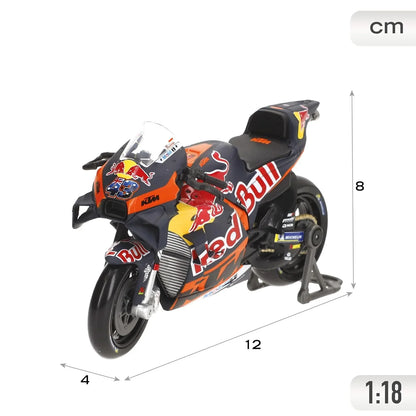 Maisto 1:18 MotoGP KTM RC16 “Team Factory Racing” ’43 – Diecast Model Motorcycle Collectible - Jaiman Toys