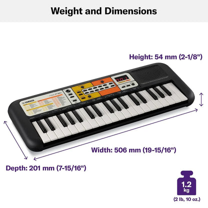 (Box Damage) Yamaha PSS-F30, 37-Keys Portable Mini Keyboard - Jaiman Toys