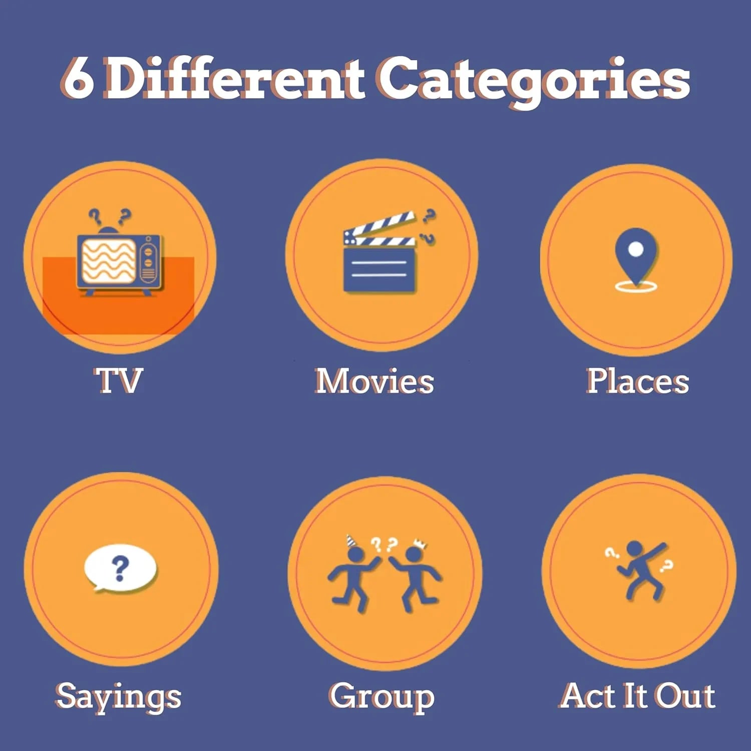 Ridley’s Charades Party Game – Classic Acting Game for Family & Friends - Jaiman Toys