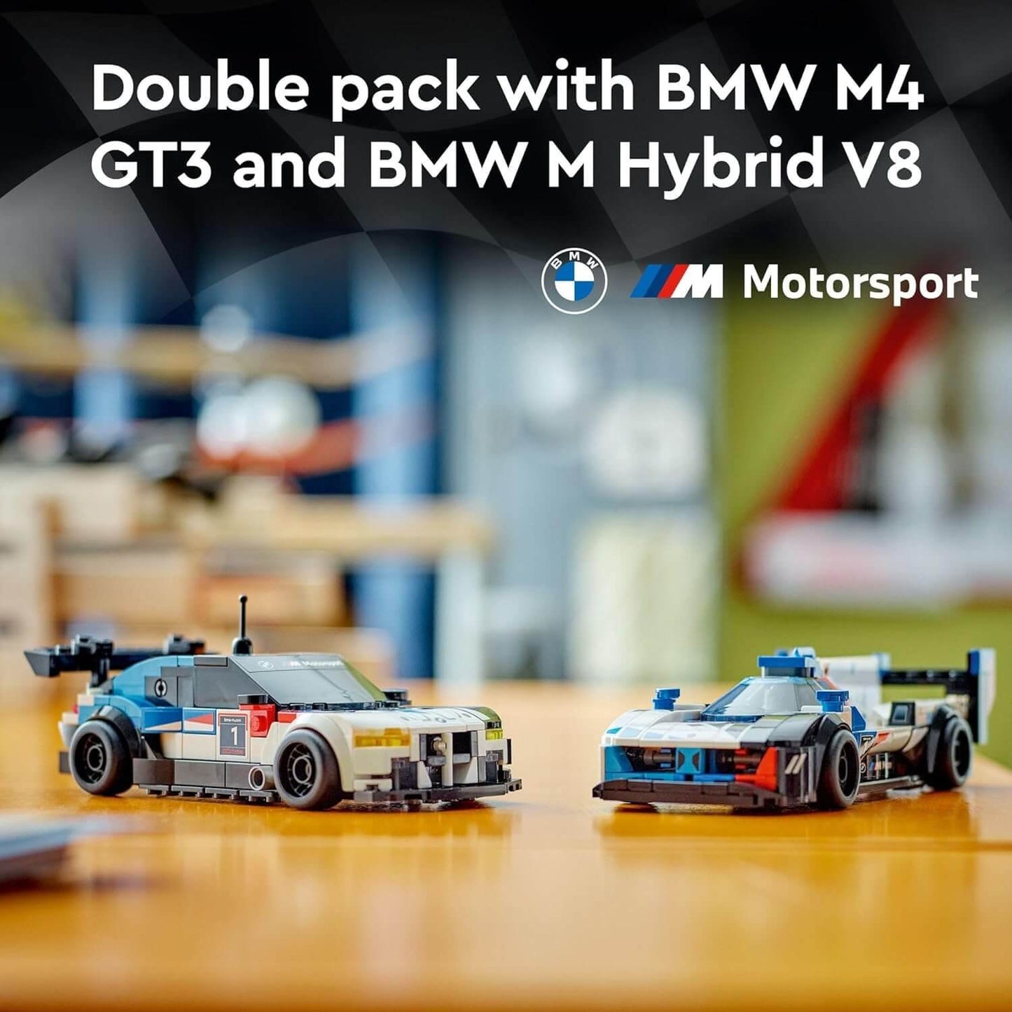 LEGO 76922 Speed Champions BMW M4 GT3 &amp; Hybrid V8 Race Cars