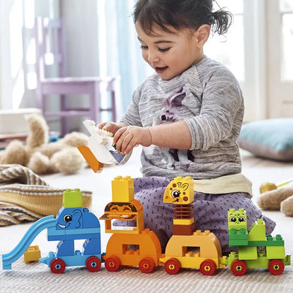 LEGO 10863 Duplo My First Animal Brick Box (34 Pcs) – Educational Building Blocks Set for Toddlers