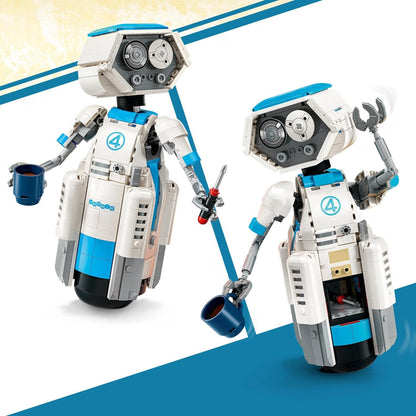 LEGO 76339 Marvel Fantastic Four H.E.R.B.I.E. – Posable Robot Building Set, 747 Pieces, Ages 10+