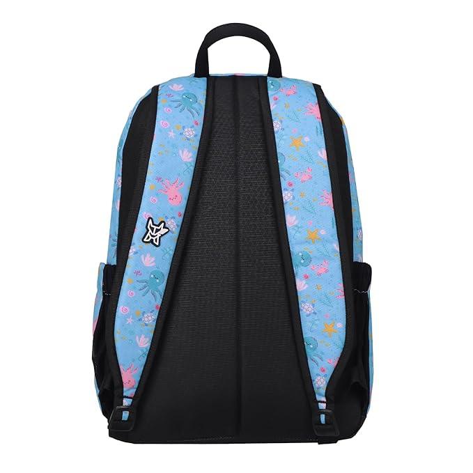 Arctic Fox Wink Octopus Black 21 Liters School Backpack for Boys and Girls - Jaiman Toys